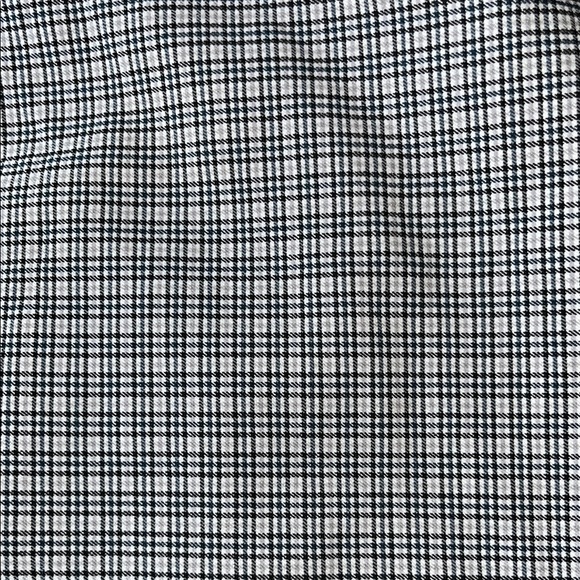 Tribal Black and White Ankle-Length plaid Pants - Picture 2 of 2